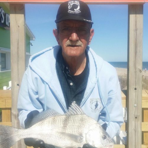 TYRONE TART (Henderson, NC)-- BLACK DRUM .......... 4-9-17