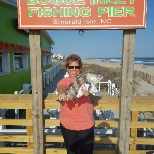 JOELLE STONE (Winston-Salem, NC)--- 2 lb. 5 oz. BLACK DRUM ............. 4-14-17