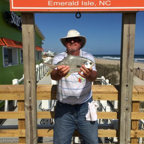 DAN BEASLEY (New Bern, NC)-- 2 lb. 2 oz. POMPANO ....4-19-17