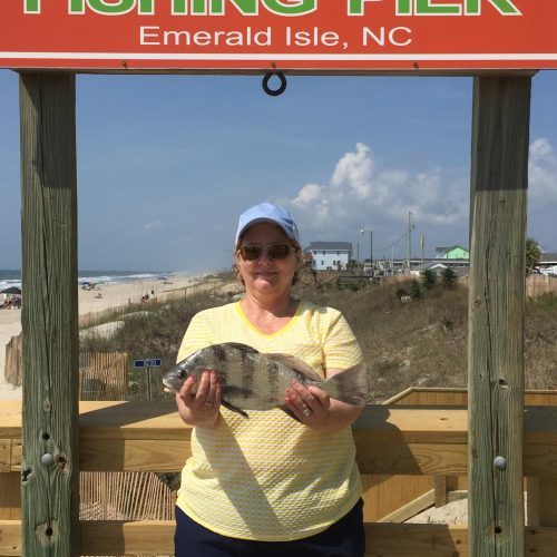 CYNTHIA HOLDER (Cameron, NC)-- 2 lb. 13 oz. BLACK DRUM .............. 4-16-17