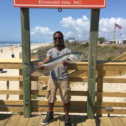 JUSTIN CARR (Goldsboro, NC)-- 8 lb. HATTERAS BLUE ....4-20-17