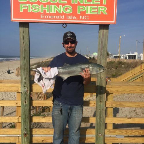 THOMAS HALL (Vanceboro, NC)-- 9 lb. 6 oz. HATTERAS BLUE ....4-16-17