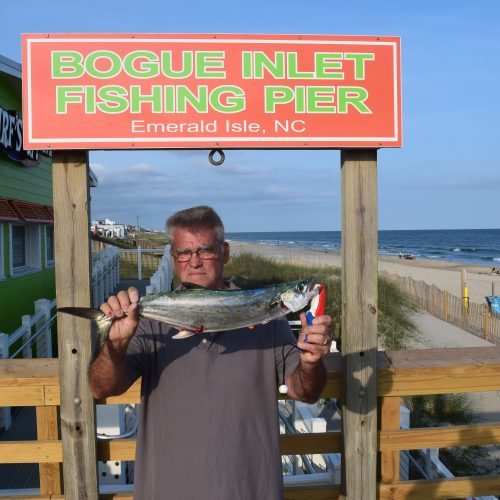 JACK IRVING (Hubert, NC)-- 3 lb. 6 oz. SPANISH MACKEREL ....5-21-17