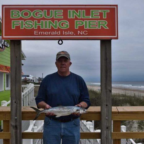 WAYNE LEWIS (Elon, NC)-- 3 lb. 6 oz. SPANISH MACKEREL ....5-13-17