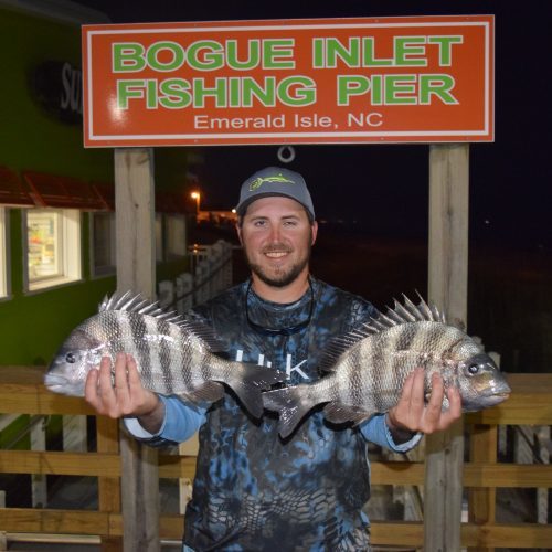 WILLIAM REGISTER (Cove City, NC)-- 3 lb. 5 oz. SHEEPSHEAD ....5-9-17