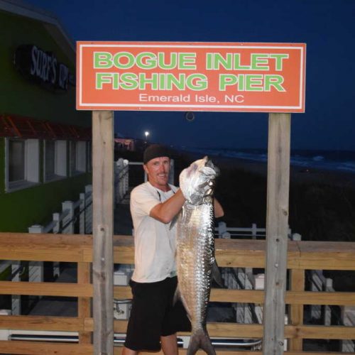 JEREMY SWANNER (Washington, NC)-- 43 lb. TARPON ....6-23-17