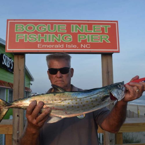 JACK IRVING (Hubert, NC)-- 4 lb. 2 oz. SPANISH MACKEREL ....5-28-17