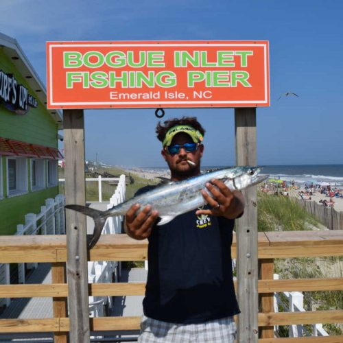 ANTHONY DORN (Swansboro, NC)-- 3 lb. 11 oz. SPANISH MACKEREL ....7-2-17