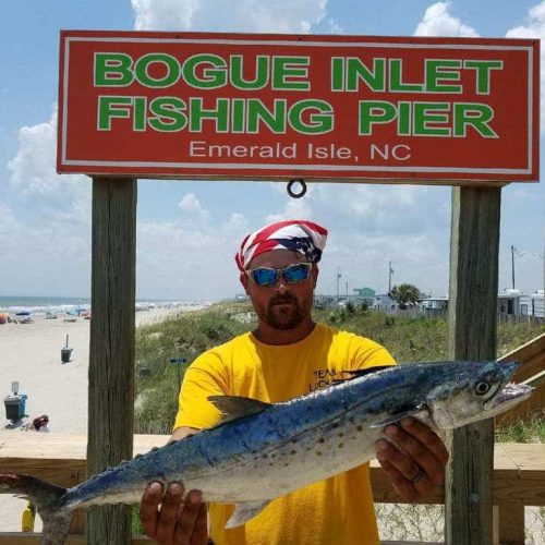 ANTHONY DORN (Swansboro, NC)-- 5 lb. 12 oz. SPANISH MACKEREL ....7-6-17