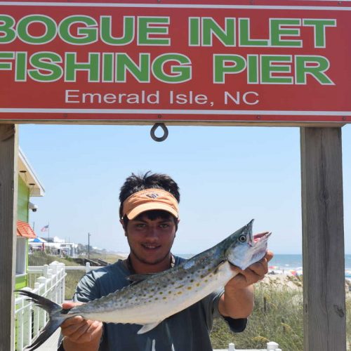 CHRIS JOHNSON (Danville, VA)-- 3 lb. 2 oz. SPANISH MACKEREL ....7-15-17