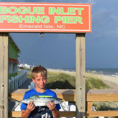 JACOB NIXON (Fairfield, NC)-- 1 lb. 14 oz. SPANISH MACKEREL ....7-5-17