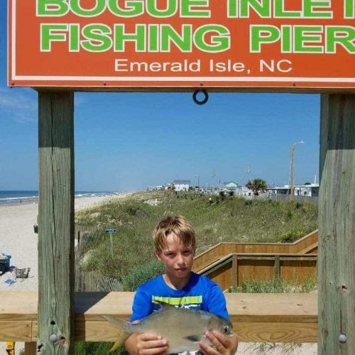 JACOB NIXON (Fairfield, NC)-- 1 lb. 6 oz. POMPANO ....7-5-17