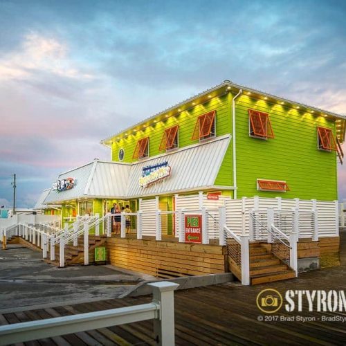 Special thanks to Brad Styron for his beautiful picture of the pier just after the rain on Friday evening!