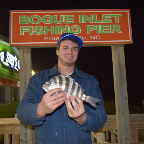 CHRIS TOLA (Clayton, NC)-- 1 lb. 2 oz. SHEEPSHEAD ....4-26-18