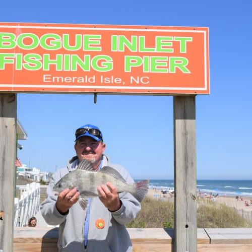 DAN BEASLEY (New Bern, NC)-- 4 lb. 5 oz. BLACK DRUM ....4-28-18