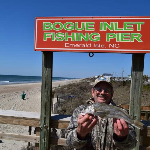 RAYMOND ROBINSON (Snow Hill, NC)-- 1 lb. 2 oz. SEA MULLET ....4-8-18