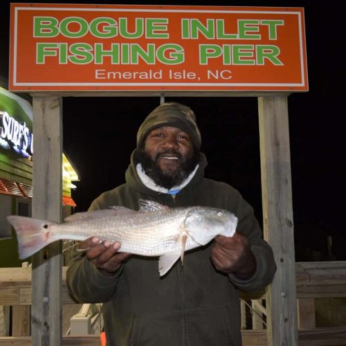 ROGER PICKETT (Hubert, NC)-- 3 lb. 10 oz. PUPPY DRUM ....4-13-18