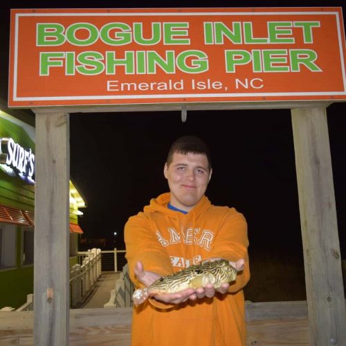 TRAVIS JOHNSON (Tarboro, NC)-- 1 lb. 6 oz. SPINY PUFFER ....4-5-18