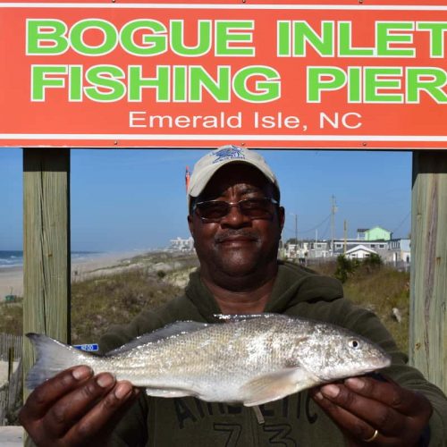 CLIFTON JONES (Kinston, NC)-- 1 lb. 7 oz. SEA MULLET ....5-4-18