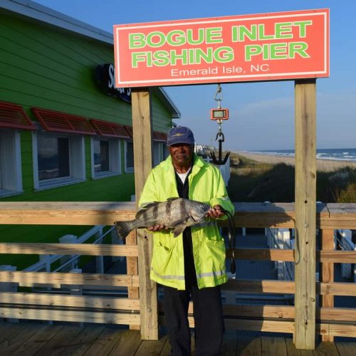 JOE KING (Faison, NC)-- 5 lb. BLACK DRUM ....5-10-18