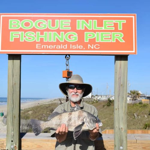 JOSEPH IDZIAK (Raleigh, NC)-- 6 lb. BLACK DRUM ....5-3-18