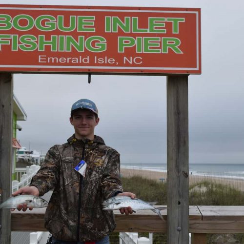 KYLE MORGAN (Apex, NC)-- 1 lb. 2 oz. SPANISH MACKEREL ....5-9-18