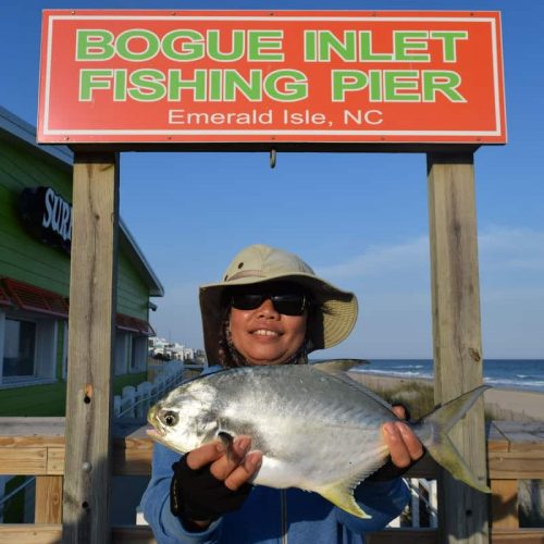 NUI VINSON (Jacksonville, NC)-- 2 lb. 7 oz. POMPANO ....5-10-18