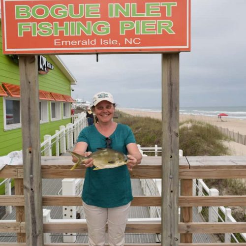 SHEILA MILLER (Angier, NC)-- 1 lb. 9 oz. POMPANO ....5-5-18