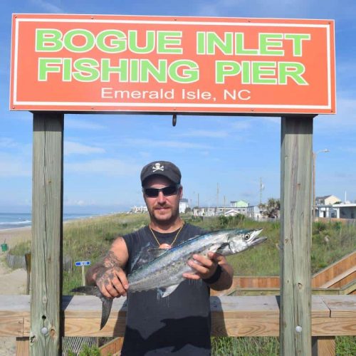 DEREK DAVIDSON (Havelock, NC)-- 3 lb 9 oz. SPANISH MACKEREL ....6-27-18