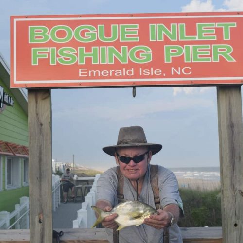 DICKIE HUFFMAN (Richlands, NC)-- 1 lb. 1 oz. POMPANO ....6-3-18