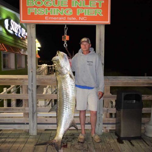 JONATHON SMITH (Dover, NC)-- 105 lb. TARPON ....6-4-18