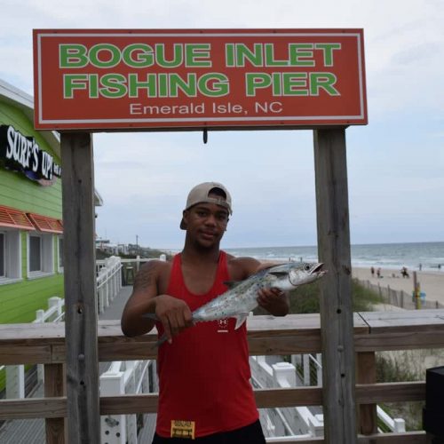 NAEQUAN NELSON (Jacksonville, NC)-- 1 lb. 12 oz. SPANISH MACKEREL ....6-7-18