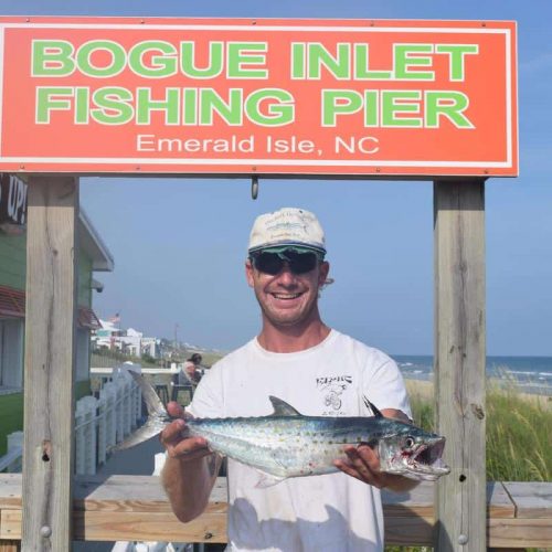 BEN LINTON (Emerald Isle, NC)-- 3 lb. 7 oz. SPANISH MACKEREL ....6-29-18